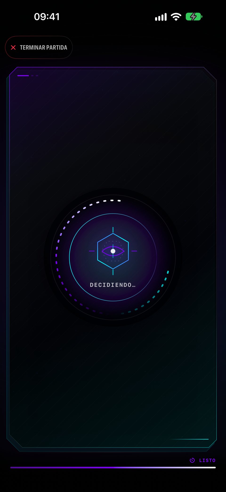 La app decide si la pregunta se revela