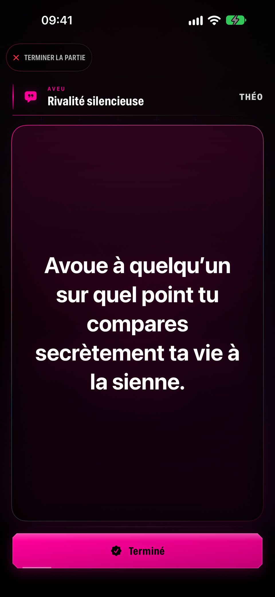 Le gage « Rivalité silencieuse » : avoue à quelqu’un sur quel point tu compares secrètement ta vie à la sienne