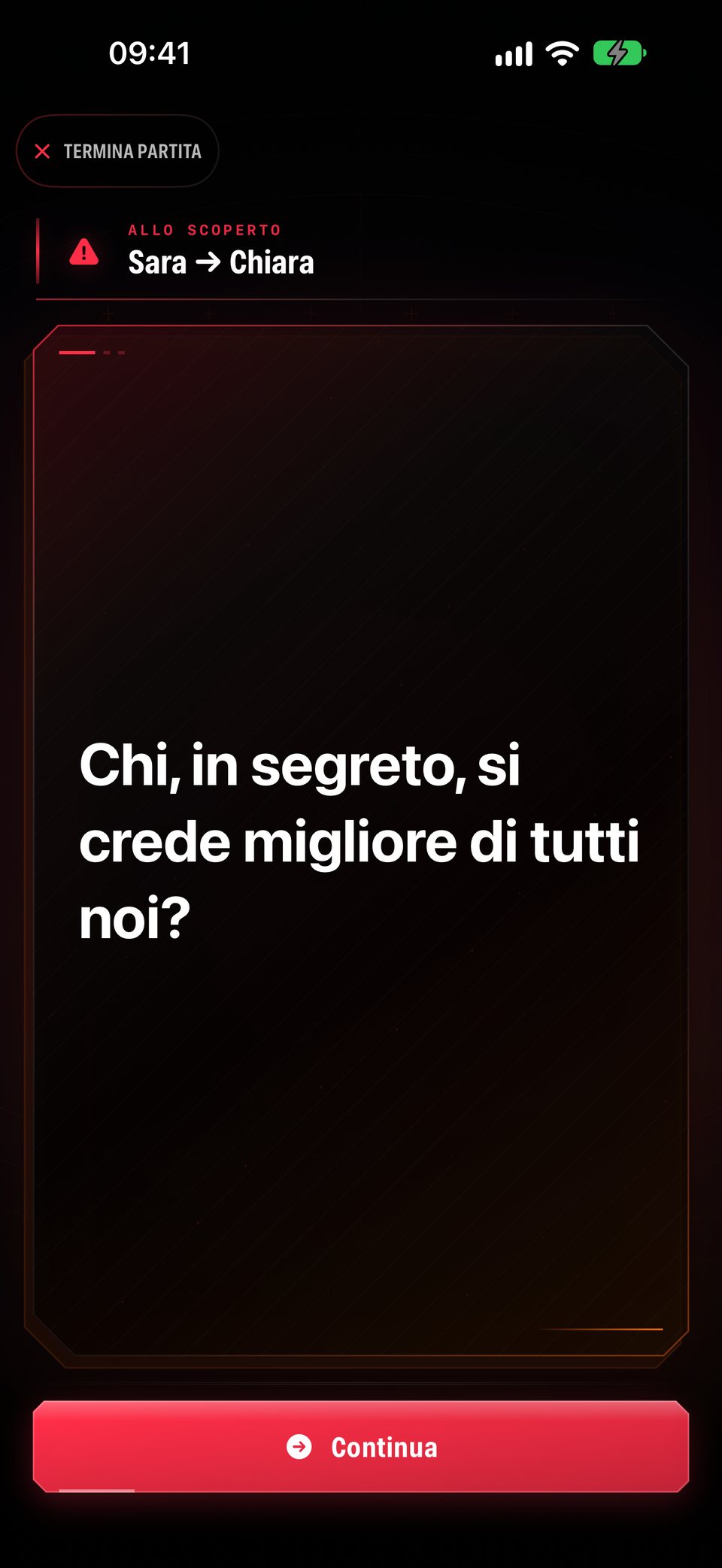 La domanda svelata al gruppo: Matteo ha fatto il nome di Luca per «Chi, in segreto, si crede migliore di tutti noi?»