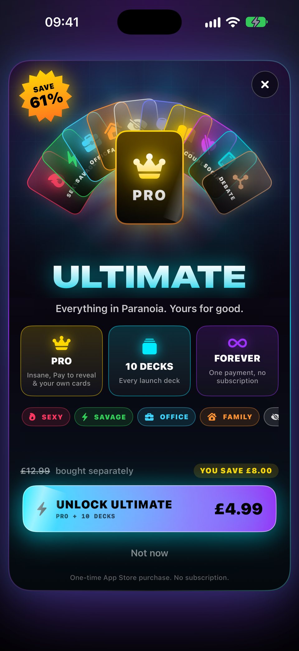 The Ultimate offer: Pro plus all ten launch decks in one purchase