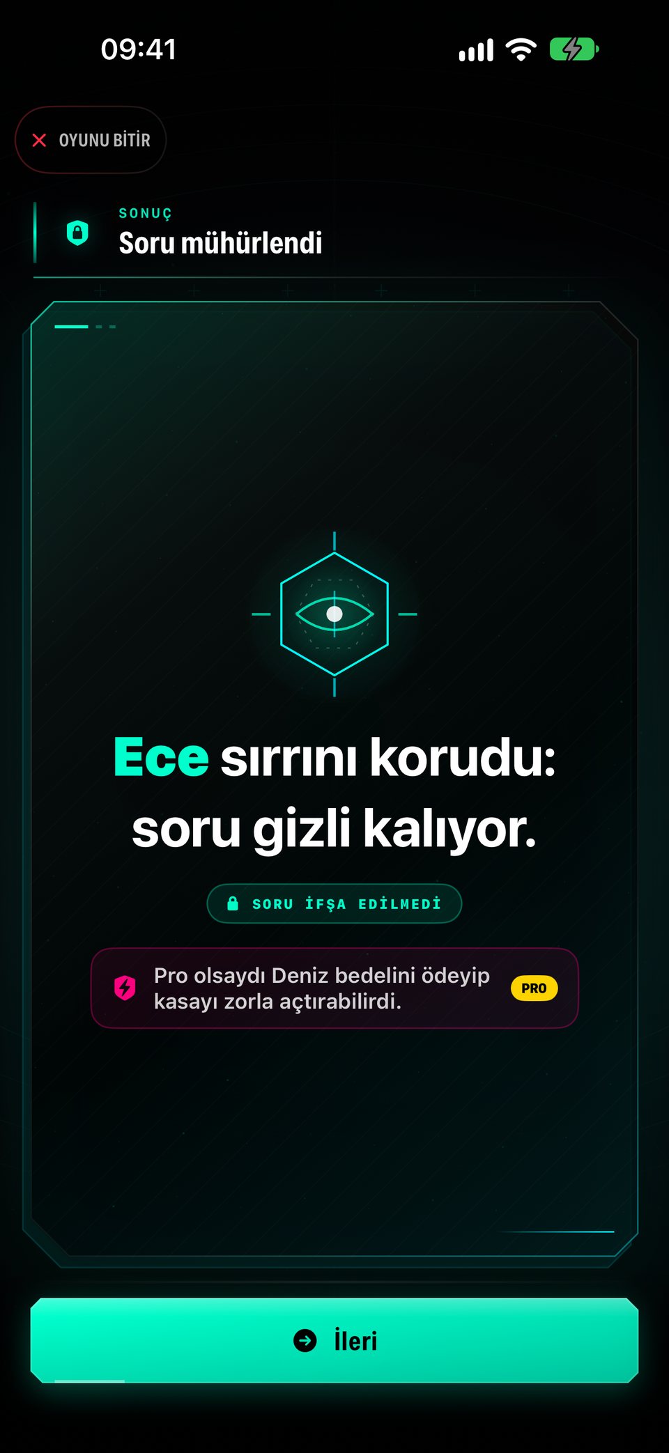 “Bedelini öde, ifşa et”: Soru gizli kaldı ama Pro ile biri bedelini ödeyip kasayı zorla açtırabilir