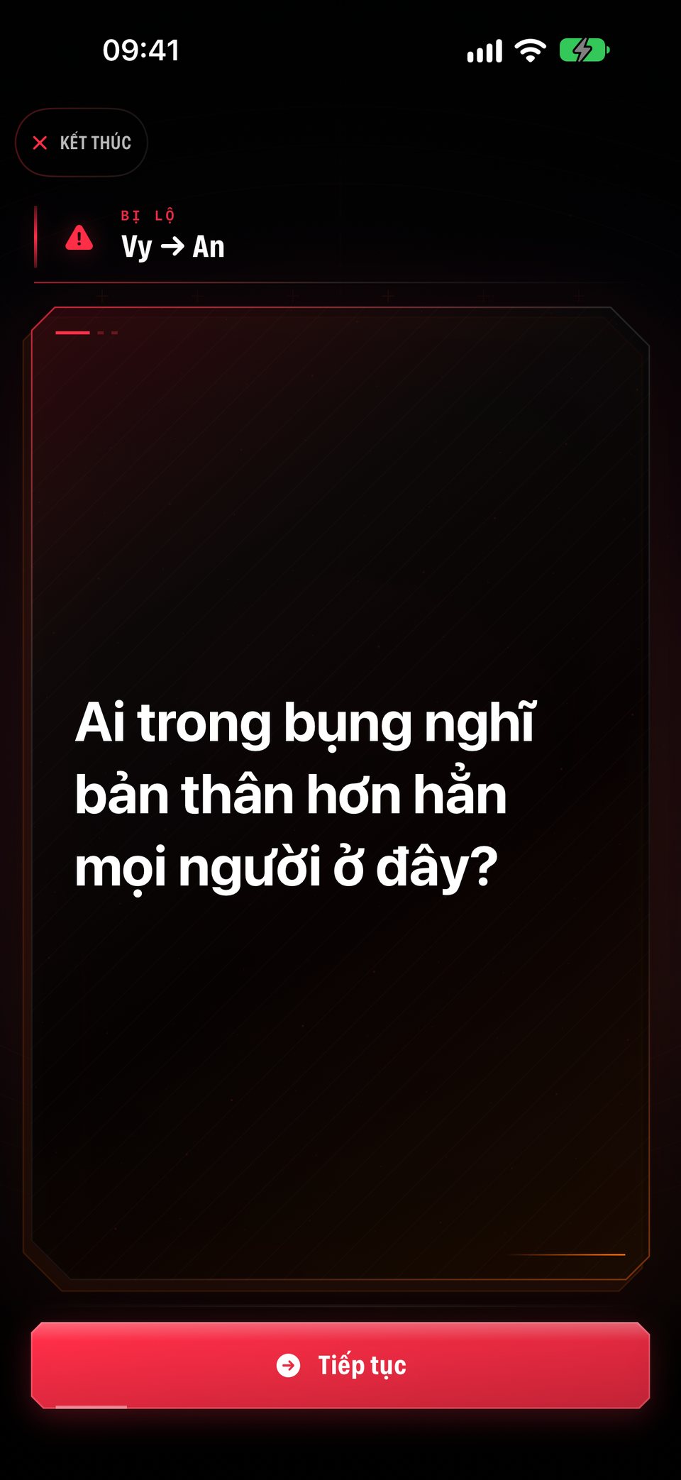 Câu hỏi bị lộ trước cả nhóm: Khánh đã gọi tên Linh cho câu “Ai trong bụng nghĩ bản thân hơn hẳn mọi người ở đây?”